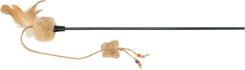 45741 Playing rod with butterfly and ball, 54 cm
