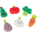 45830 Fruit and vegetables, plush, catnip, 8-11 cm