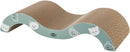 48001 Mimi scratching wave, 50 x 9 x 23 cm, turquoise