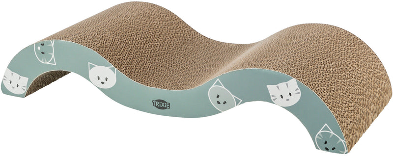 48001 Mimi scratching wave, 50 x 9 x 23 cm, turquoise
