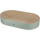 48036 Lido scratching bed, cardboard, catnip, 63 x 10 x 35 cm, sage