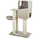 48150 Cat Tree Marina, 132 cm, grey