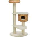 48187 Banana Leaf Albea scratching post, 143 cm, cream