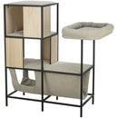 48191 CityStyle scratching post, with metal frame, 100 cm, cream