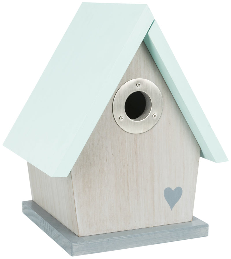 55858 Nest box for cavity-nesting birds, pine wood, 20 x 26 x 17cm/ 3.2 cm
