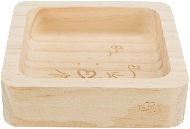 60759 Bowl, wood, 190 ml/11 x11 cm