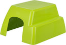 61343 House for rabbits, plastic, 29 x 19 x 33 cm