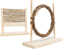 61910 Agility set with obstacle and ring, 28 x 26 x 12 cm