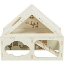 61965 Watchbox house with roof, 2 floors, 30 x 25 x 12 cm