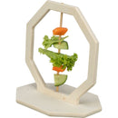 62824 Food ring, wood, 17 x 12 x 17 cm