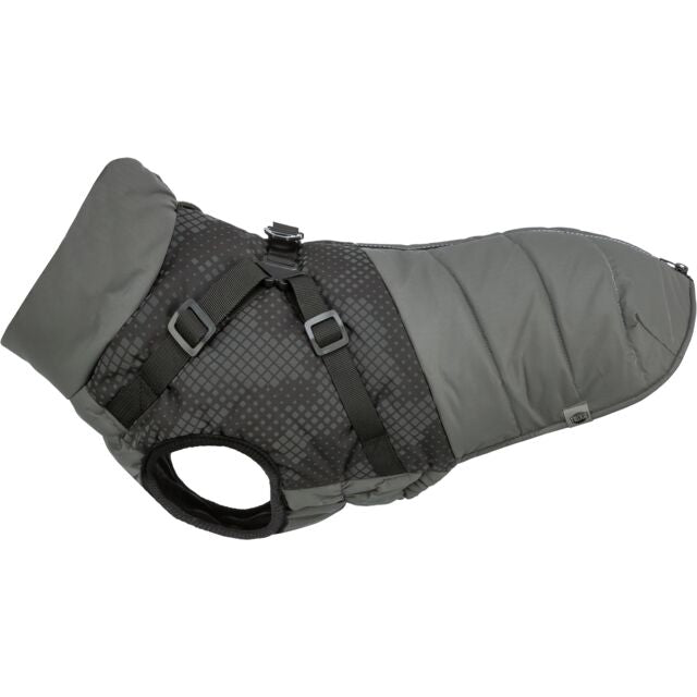 6803403 Pontis Reflect coat with harness, S: 33 cm, grey