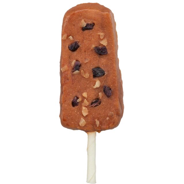 91964 Denta Fun Ice Pop duck, cheese and purple sweet potato, bulk, 12 cm, 45 g