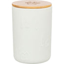 92024 Xmas treat tin, ceramic,  13 x 19 cm, white