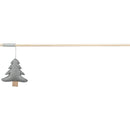 924503 Xmas playing rod with tree, 48 cm