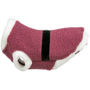 925109 Xmas coat Saint Nick, plush, M: 45 cm, bordeaux