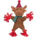 92592 Xmas reindeer, plush/rope, 32 cm