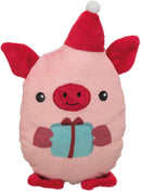 92601 Xmas pig, plush, 19 cm