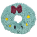 92708 Xmas wreath, plush, catnip, 9 cm