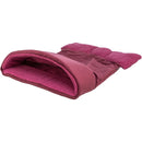 927133 Xmas cosy bag, velvet haptic, 50 x 65 cm, bordeaux