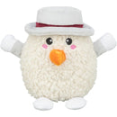 927164 Xmas snowman, plush, 25 cm, white