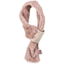 927337 Xmas scarf, plush, S: 50 cm, antique pink