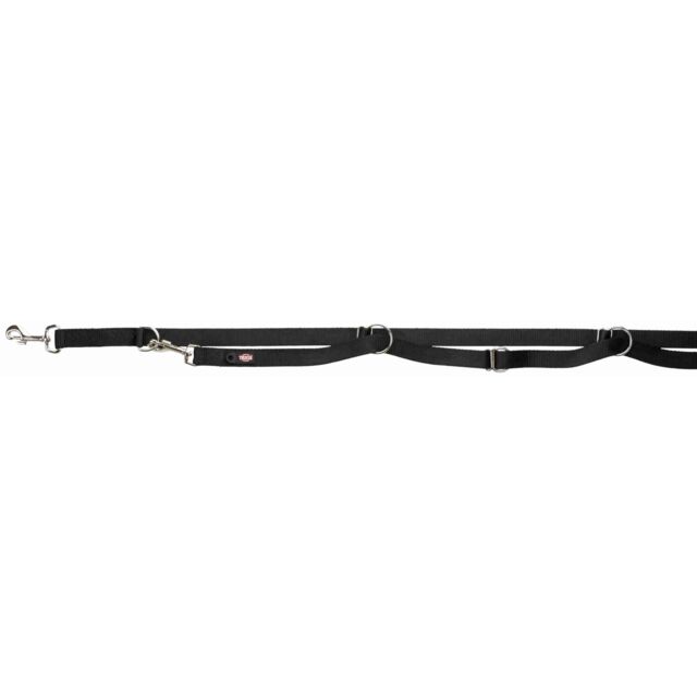 196901 Premium adjustable lead, extra long, L-XL: 3.00 m/25 mm, black