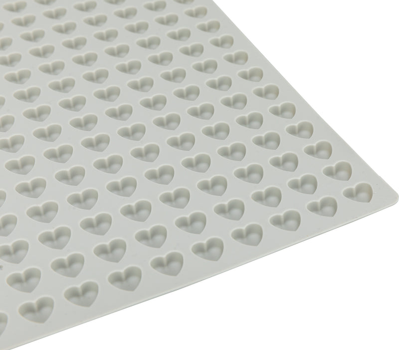 34988 Baking mat with hearts, silicone, 38 x 28 cm