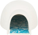 63014 Igloo with cooling plate, mice/hamsters, ceramic, 13 - 9 - 15 cm, white