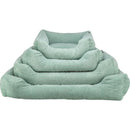 372770 Jonna vital bed, corduroy plush, rectangular, 60 x 50 cm, dark grey