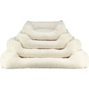 372778 Jonna vital bed, cord plush, rectangular, 120 x 80 cm, cream