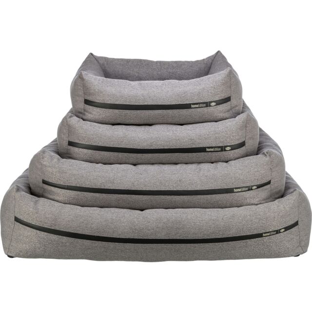 373002 CityStyle bed, square, 100 x 70 cm, grey