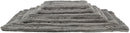 374008 Lonni lying mat, corduroy plush, 110 x 75 cm, grey