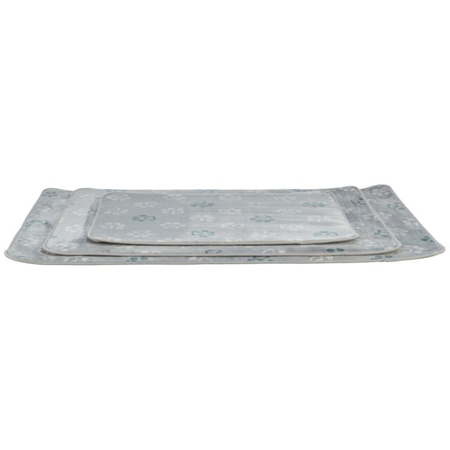 377132 Jimmy Soft lying mat, square, 110 x 70 cm, light grey