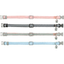 41432 Cat collar, houndstooth, 20-30 cm/10 mm, various