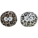 45383 Ball with Eyes, Plush, Catnip, 5.5 cm, 2 pcs., various