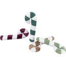 92701 Xmas candy cane, plush, catnip, 17.5 cm