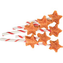 926200 Xmas star lollipop with chicken, bulk, 12 cm, 14 g
