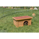 62349 Small Animal House, 40 x 20 x 28 cm, dark brown