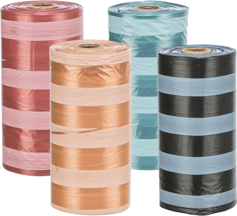 22840 Dog Pick Up dog dirt bags, M, 4 rolls of 20 pcs., sorted/striped