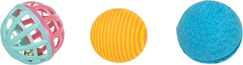 4132 Toy balls, diam. 3.5-4 cm, 3 pcs.