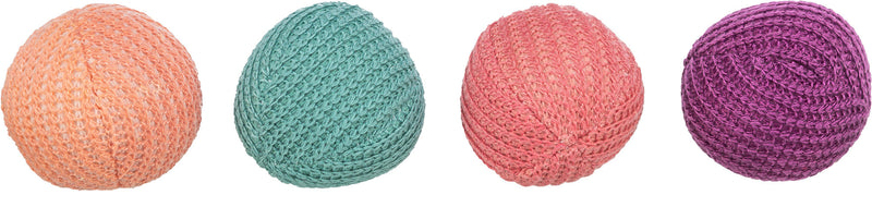 45728 Knitted balls, diam. 4.5 cm, 2 pcs.