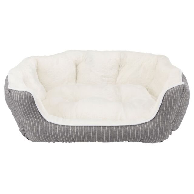 38975 Davin bed, 60 x 45 cm, grey/creme