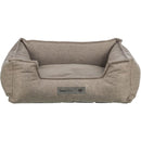 37743 Liano bed, square, 120 x 105 cm, taupe