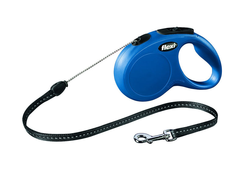 11782 flexi New CLASSIC, cord leash, S: 5 m, blue