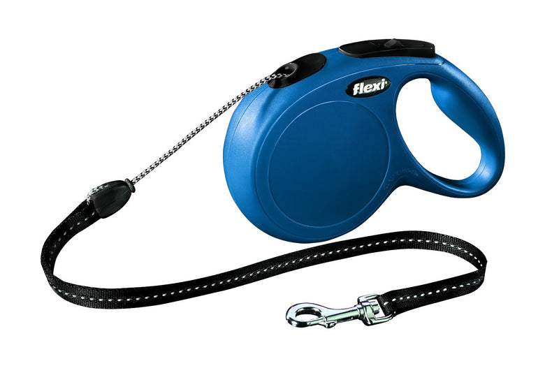 11812 flexi New CLASSIC, cord leash, M: 8 m, blue