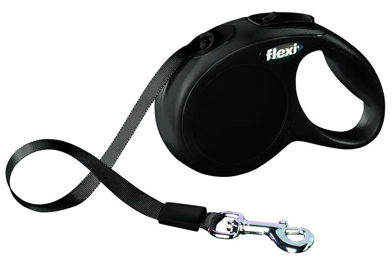 11821 flexi New CLASSIC, tape leash, XS: 3 m, black