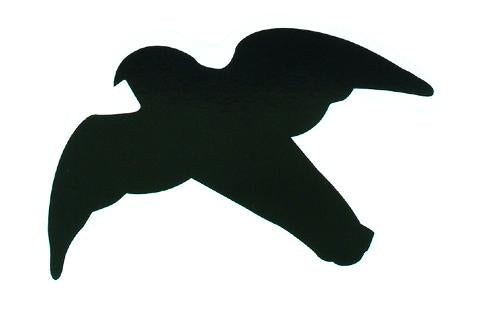 1185 Bird of prey silhouettes, 17/18/25 cm, 3 pcs.