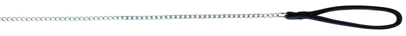 14031 Chain leash with nylon hand loop, 1.00 m/4.0 mm, black