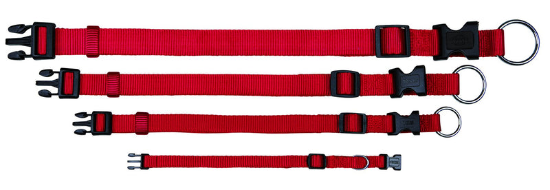 14203 Classic collar, XS-S: 22-35 cm/10 mm, red
