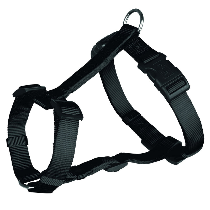 14331 Classic H-harness, L-XL: 75-100 cm/25 mm, black